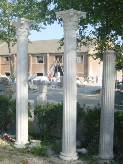 Marble Fluted Column